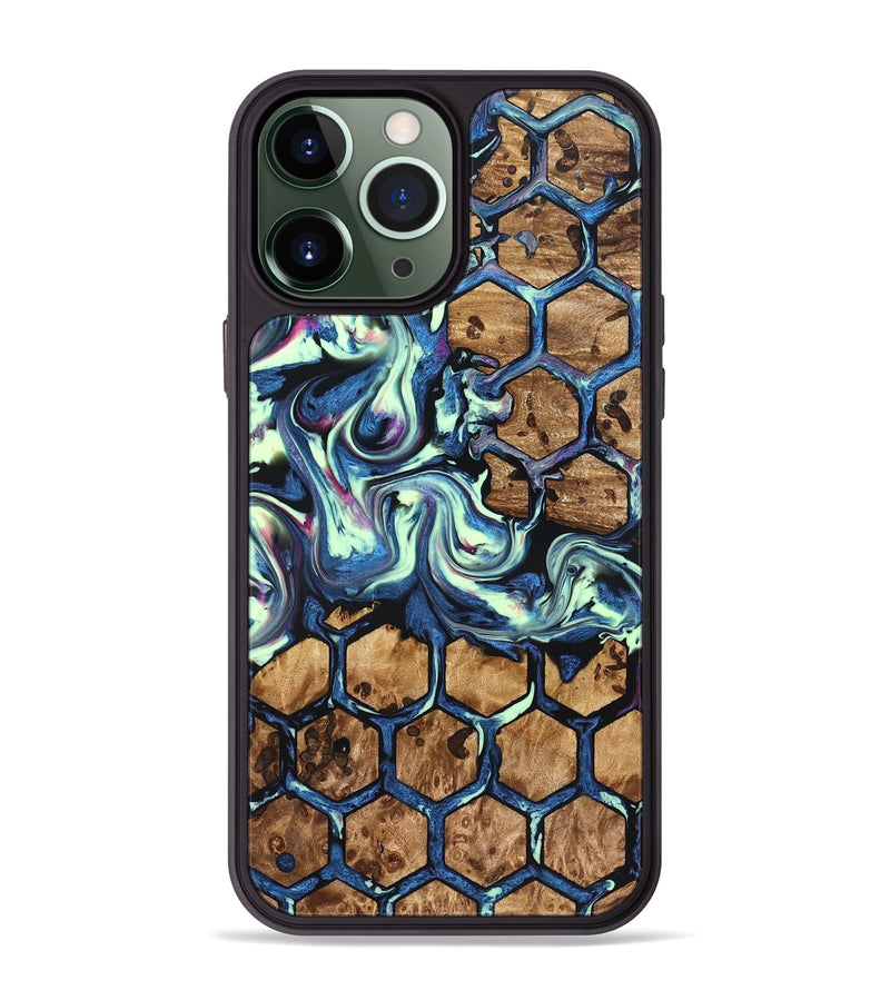 iPhone 13 Pro Max Wood Phone Case - Janie (Pattern, 823377)