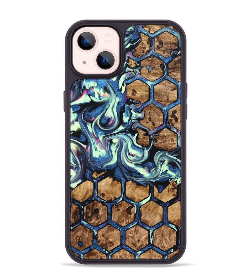 iPhone 14 Plus Wood Phone Case - Janie (Pattern, 823377)