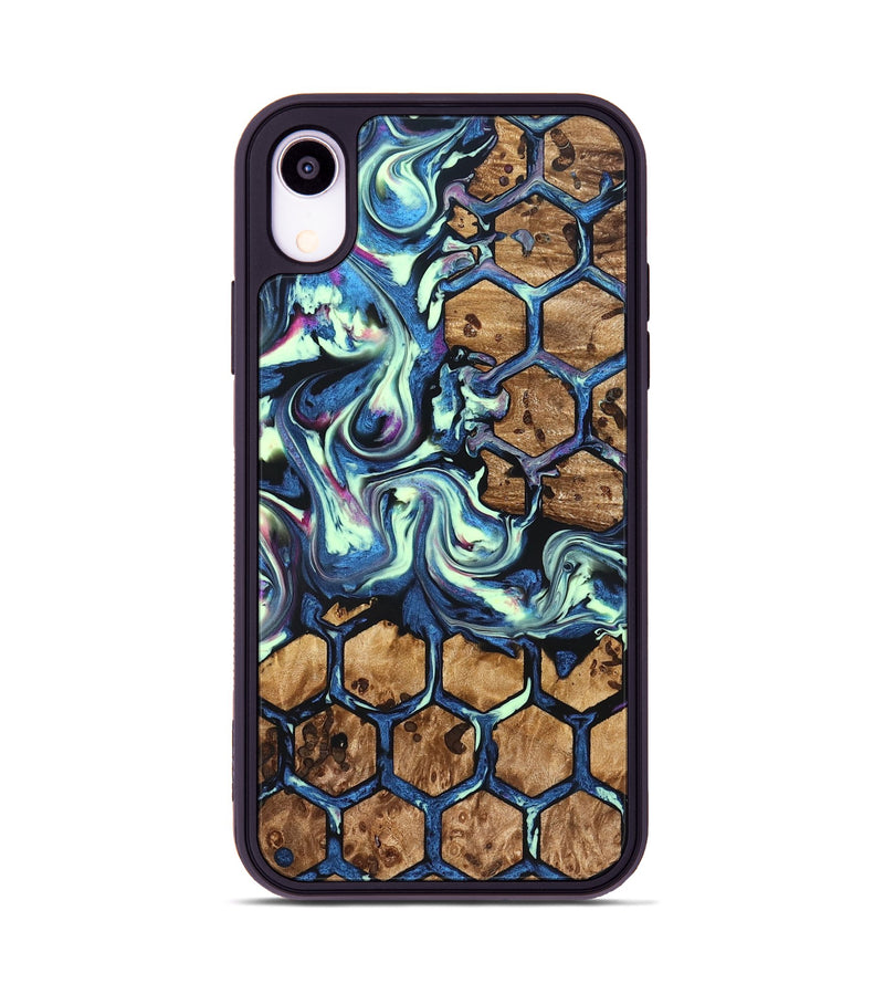 iPhone Xr Wood Phone Case - Janie (Pattern, 823377)