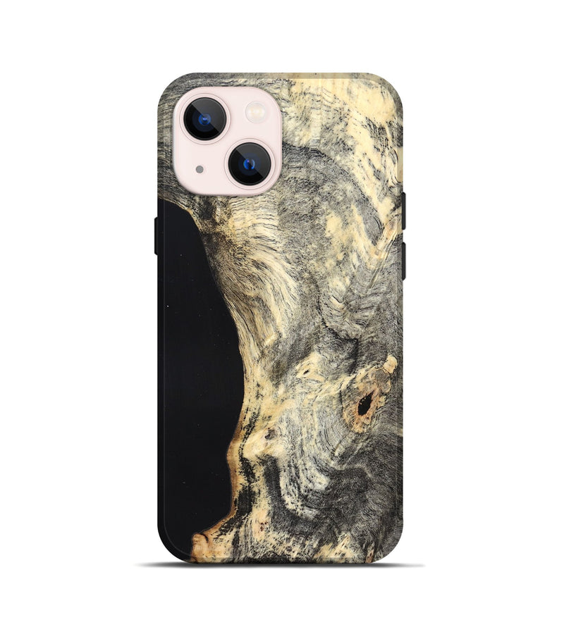 iPhone 13 mini Wood Live Edge Phone Case - Austen (Solid Wood, 823387)