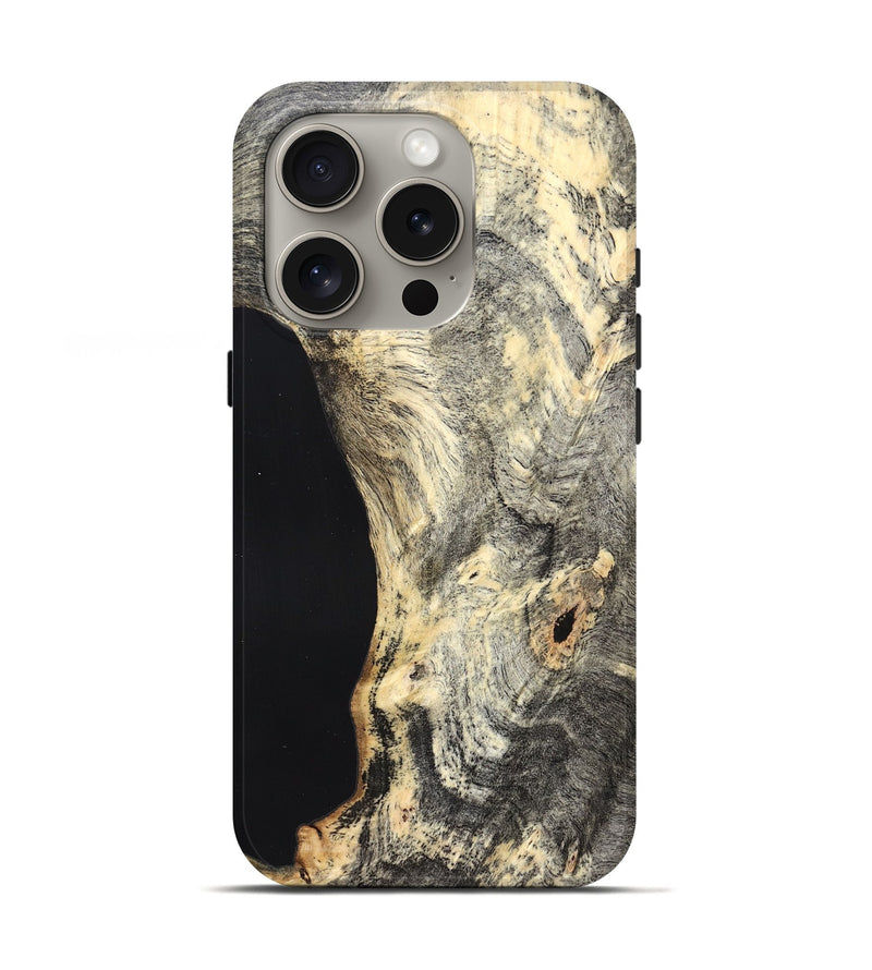 iPhone 16 Pro Wood Live Edge Phone Case - Austen (Solid Wood, 823387)