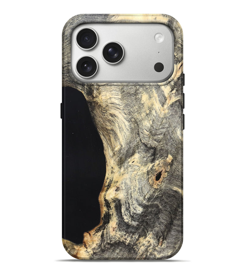 iPhone 17 Pro Max Wood Live Edge Phone Case - Austen (Solid Wood, 823387)