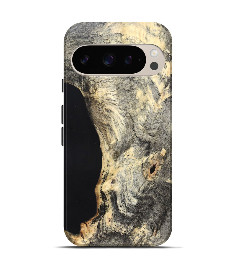 Pixel 9 Pro Wood Live Edge Phone Case - Austen (Solid Wood, 823387)