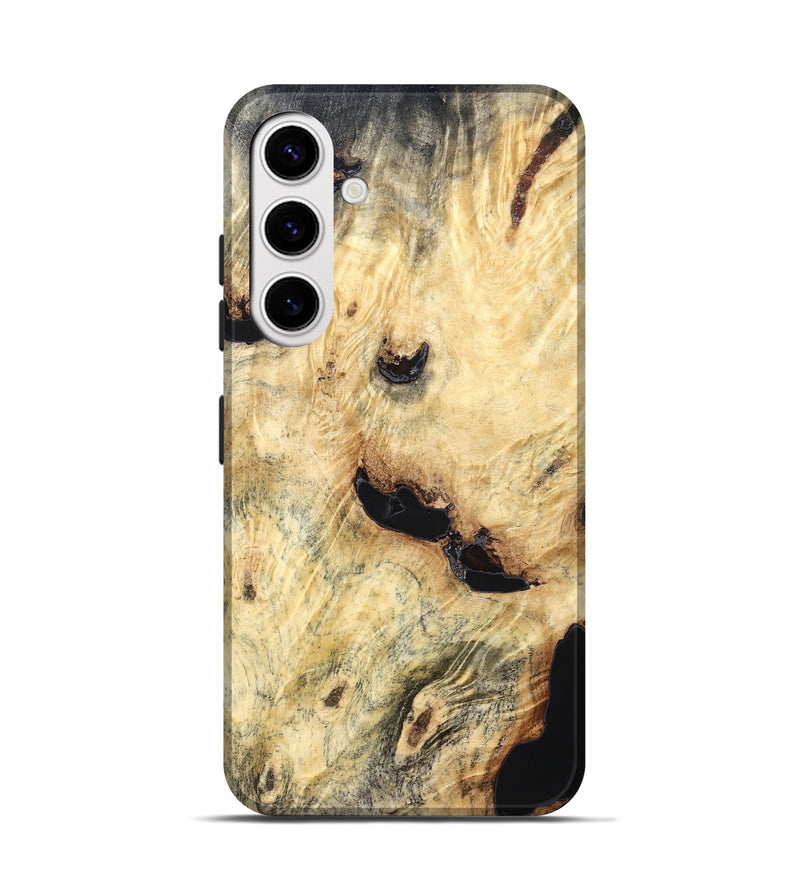 Galaxy S25 Wood Live Edge Phone Case - Azriel (Solid Wood, 823388)