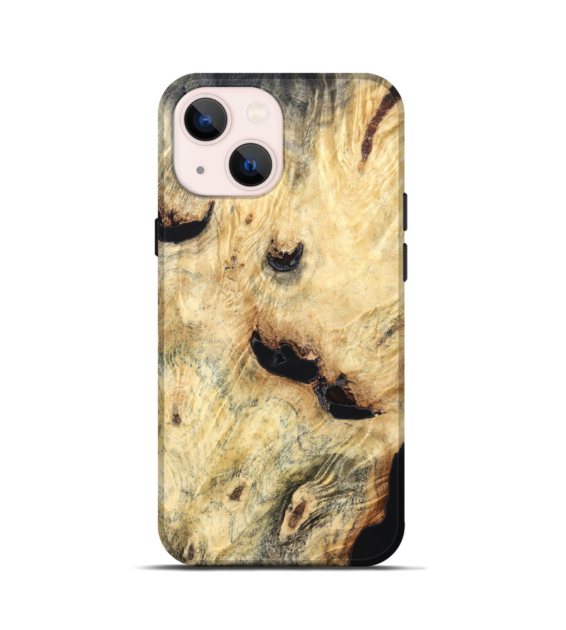 iPhone 13 mini Wood Live Edge Phone Case - Azriel (Solid Wood, 823388)