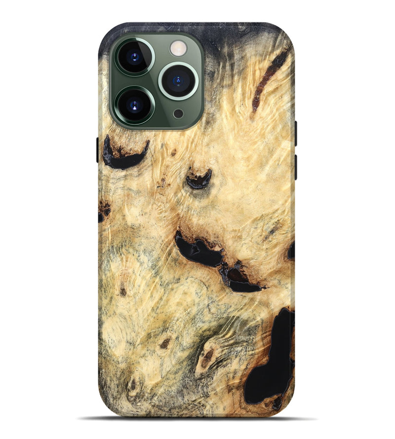 iPhone 13 Pro Max Wood Live Edge Phone Case - Azriel (Solid Wood, 823388)