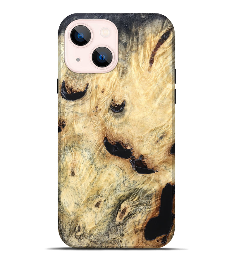 iPhone 14 Plus Wood Live Edge Phone Case - Azriel (Solid Wood, 823388)