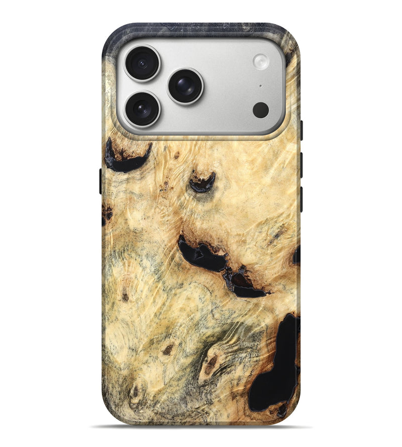 iPhone 17 Pro Max Wood Live Edge Phone Case - Azriel (Solid Wood, 823388)