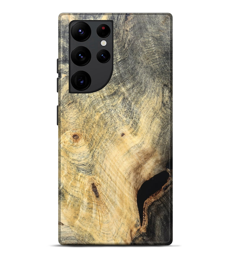 Galaxy S22 Ultra Wood Live Edge Phone Case - Khalani (Solid Wood, 823389)