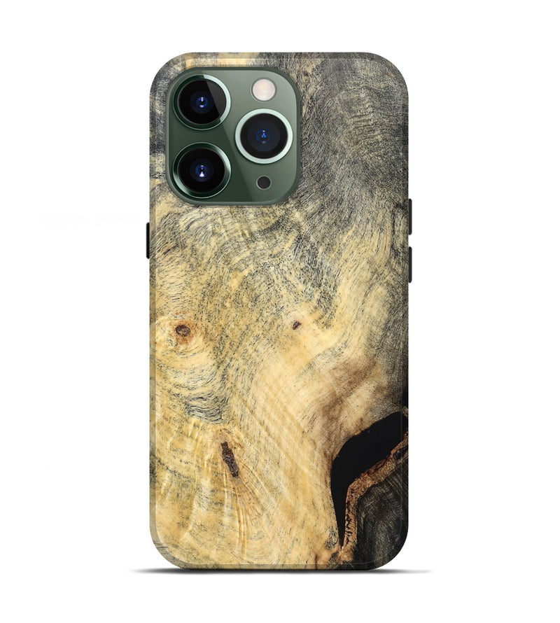iPhone 13 Pro Wood Live Edge Phone Case - Khalani (Solid Wood, 823389)