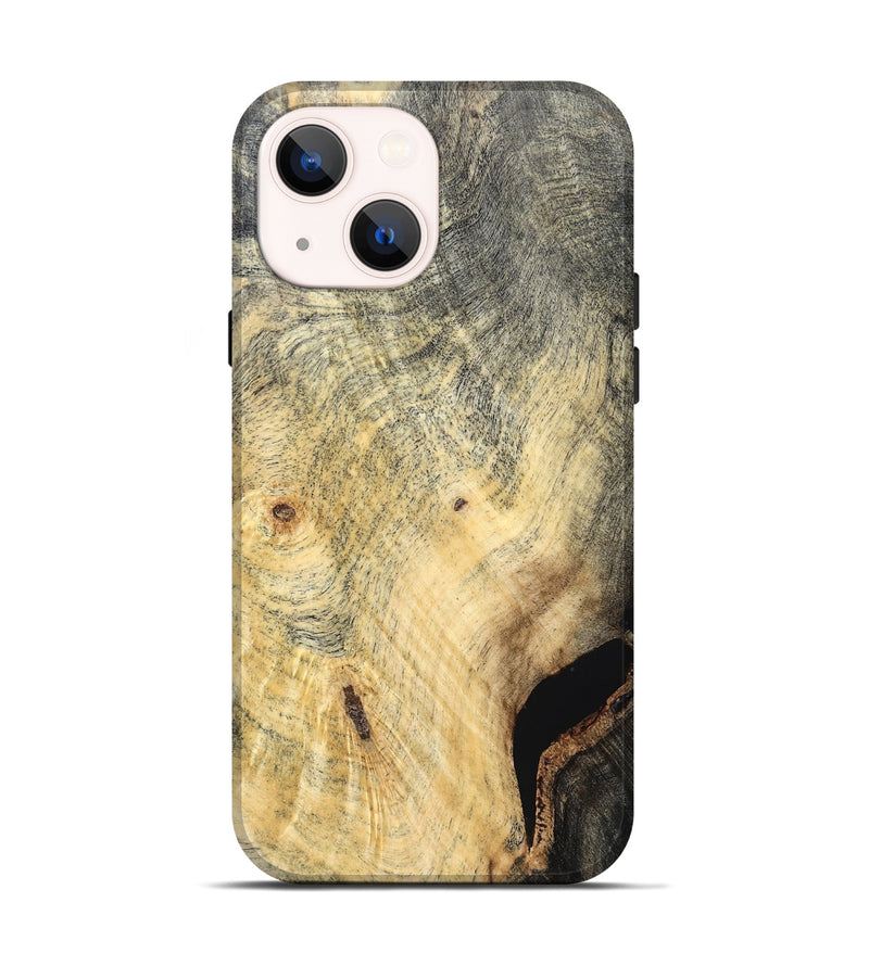 iPhone 14 Wood Live Edge Phone Case - Khalani (Solid Wood, 823389)