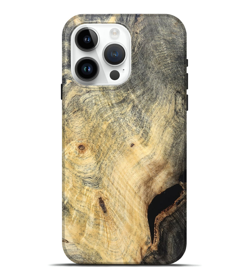 iPhone 15 Pro Max Wood Live Edge Phone Case - Khalani (Solid Wood, 823389)