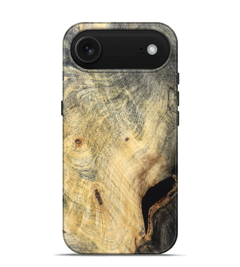 iPhone 17 Air Wood Live Edge Phone Case - Khalani (Solid Wood, 823389)