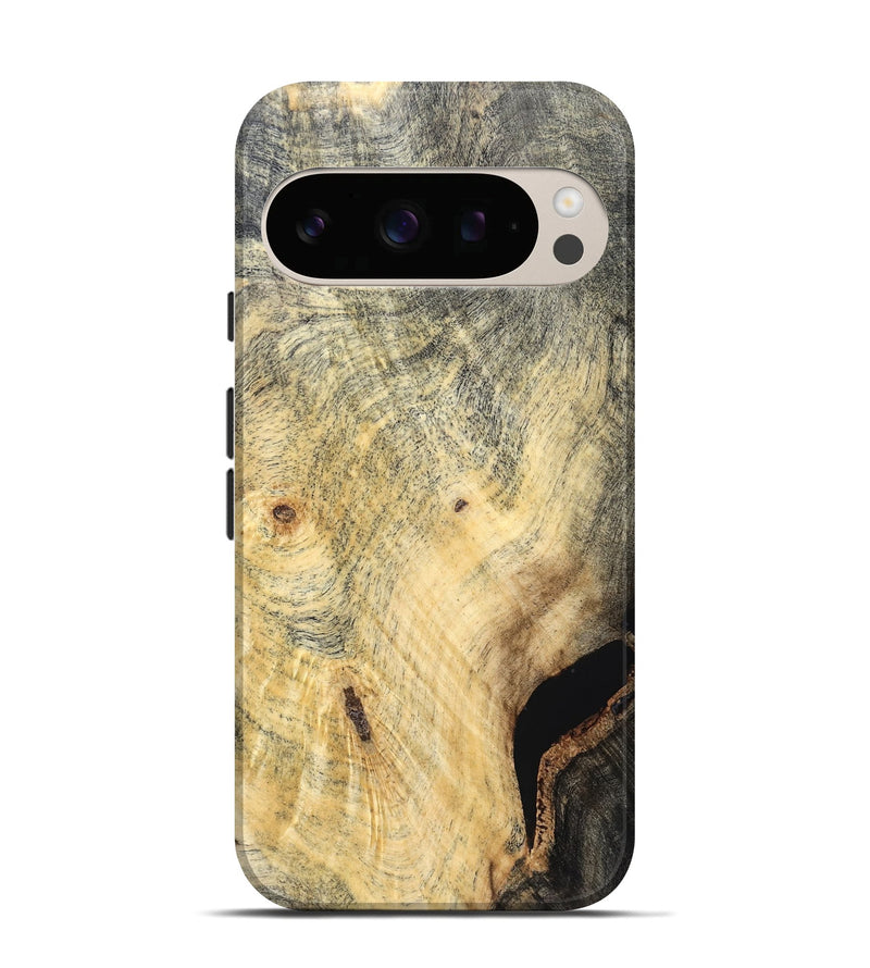 Pixel 10 Wood Live Edge Phone Case - Khalani (Solid Wood, 823389)