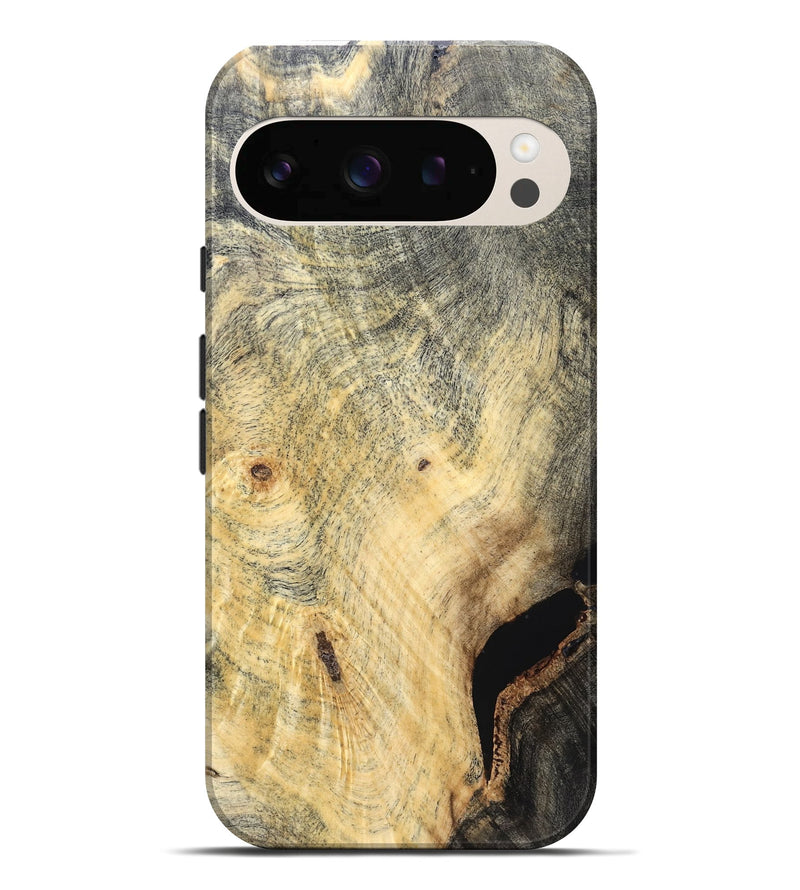 Pixel 10 Pro XL Wood Live Edge Phone Case - Khalani (Solid Wood, 823389)