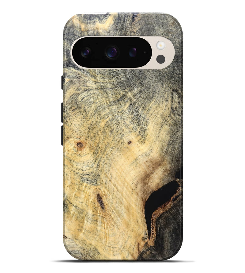 Pixel 9 Pro XL Wood Live Edge Phone Case - Khalani (Solid Wood, 823389)