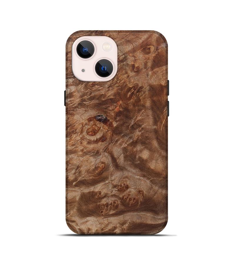 iPhone 13 mini Wood Live Edge Phone Case - Corinne (Solid Wood, 823390)