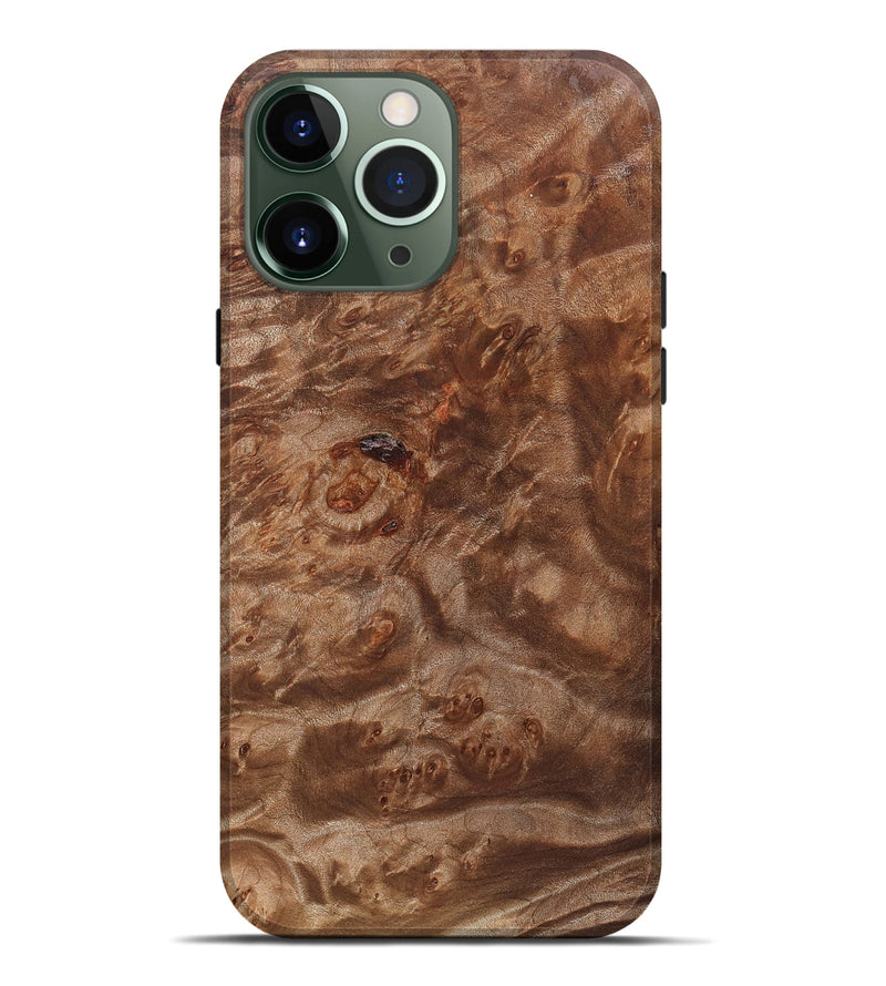 iPhone 13 Pro Max Wood Live Edge Phone Case - Corinne (Solid Wood, 823390)