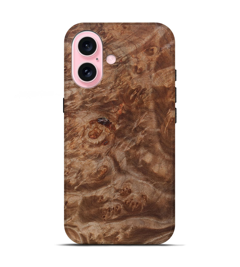 iPhone 17 Wood Live Edge Phone Case - Corinne (Solid Wood, 823390)
