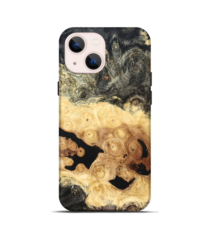 iPhone 13 mini Wood Live Edge Phone Case - Rubi (Solid Wood, 823391)