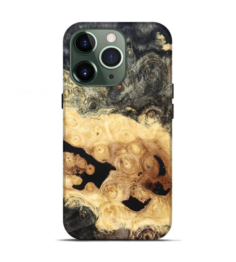 iPhone 13 Pro Wood Live Edge Phone Case - Rubi (Solid Wood, 823391)