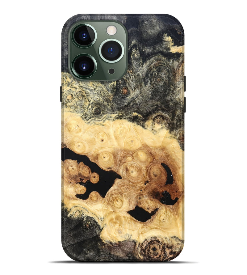 iPhone 13 Pro Max Wood Live Edge Phone Case - Rubi (Solid Wood, 823391)