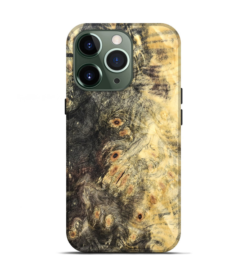 iPhone 13 Pro Wood Live Edge Phone Case - Eren (Solid Wood, 823392)