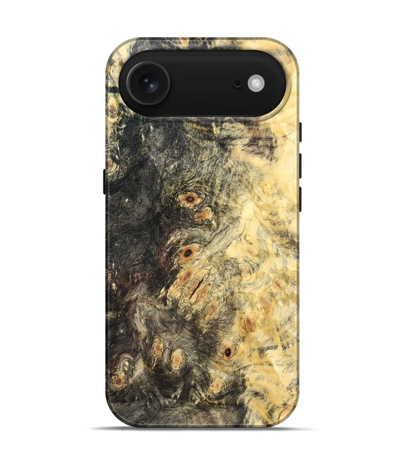 iPhone 17 Air Wood Live Edge Phone Case - Eren (Solid Wood, 823392)