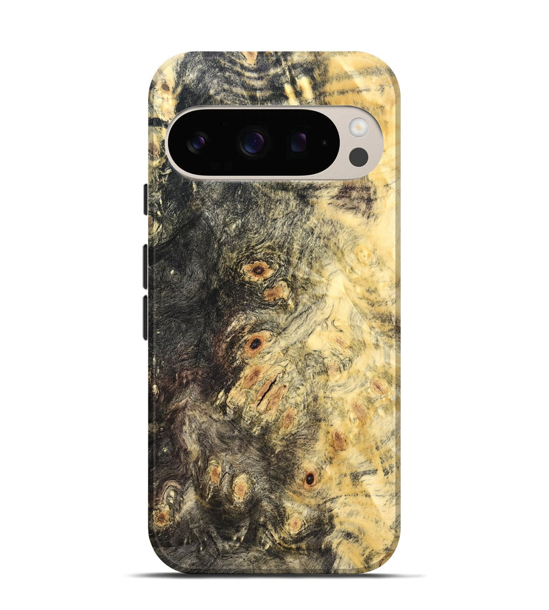 Pixel 10 Pro Wood Live Edge Phone Case - Eren (Solid Wood, 823392)
