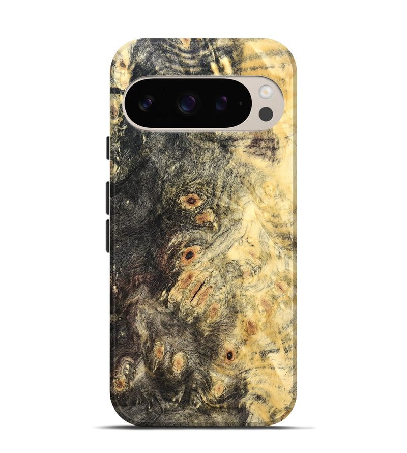 Pixel 9 Wood Live Edge Phone Case - Eren (Solid Wood, 823392)