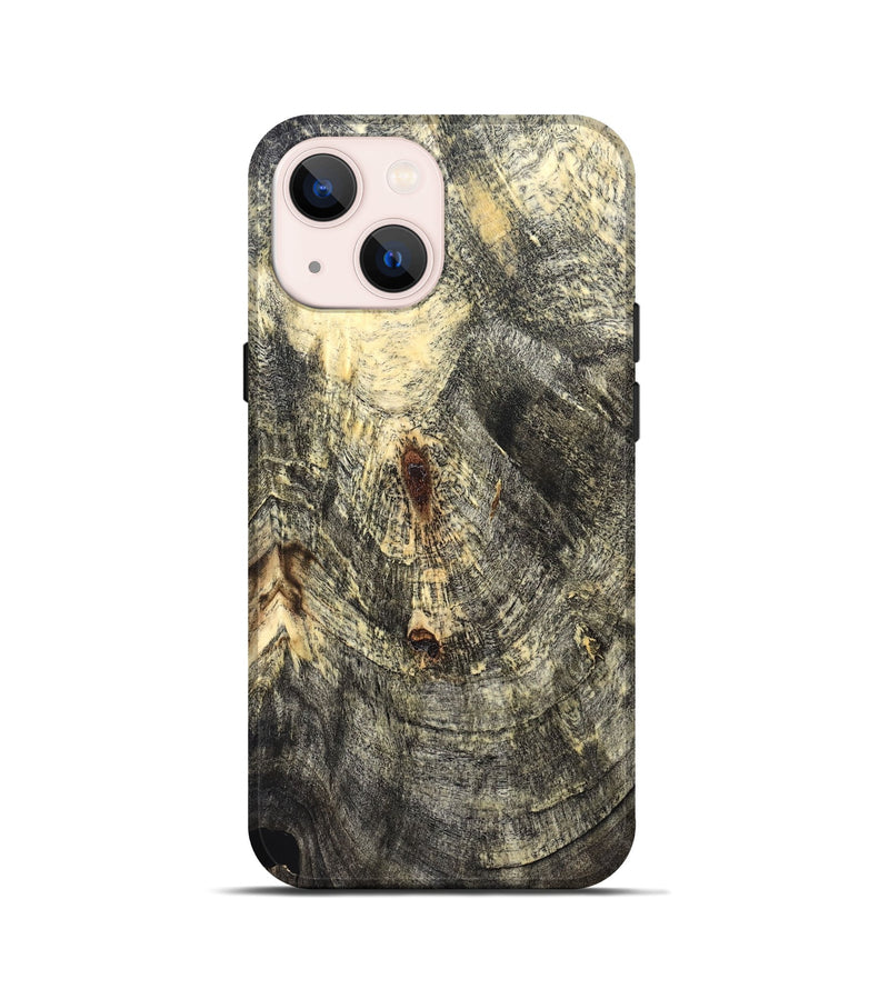 iPhone 13 mini Wood Live Edge Phone Case - Cyril (Solid Wood, 823393)