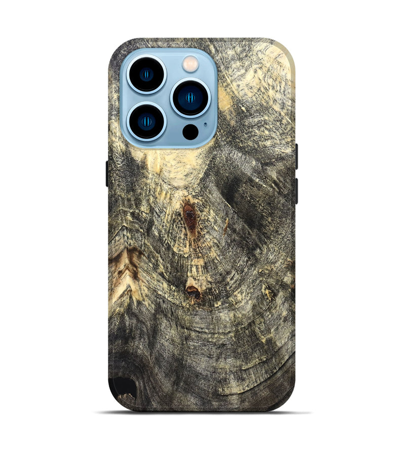 iPhone 14 Pro Wood Live Edge Phone Case - Cyril (Solid Wood, 823393)