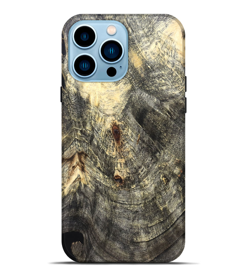 iPhone 14 Pro Max Wood Live Edge Phone Case - Cyril (Solid Wood, 823393)