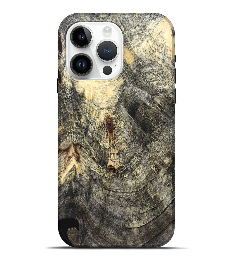 iPhone 15 Pro Max Wood Live Edge Phone Case - Cyril (Solid Wood, 823393)