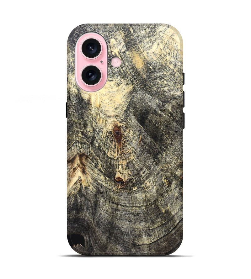 iPhone 17 Wood Live Edge Phone Case - Cyril (Solid Wood, 823393)