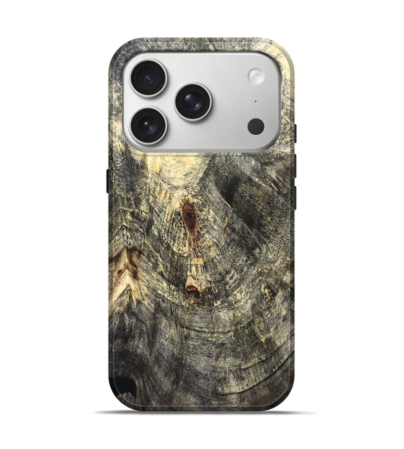 iPhone 17 Pro Wood Live Edge Phone Case - Cyril (Solid Wood, 823393)