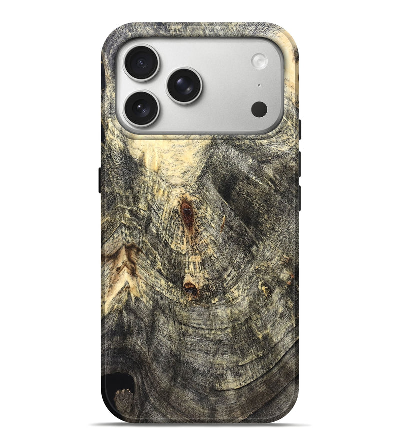iPhone 17 Pro Max Wood Live Edge Phone Case - Cyril (Solid Wood, 823393)
