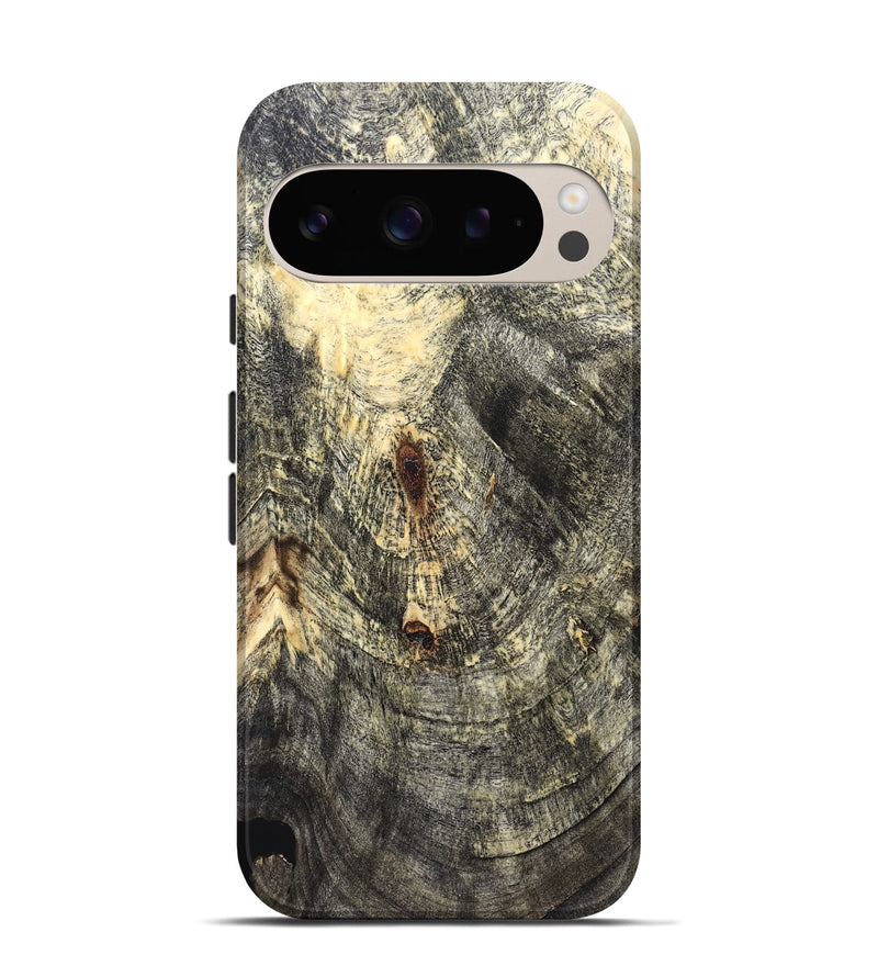 Pixel 9 Pro Wood Live Edge Phone Case - Cyril (Solid Wood, 823393)