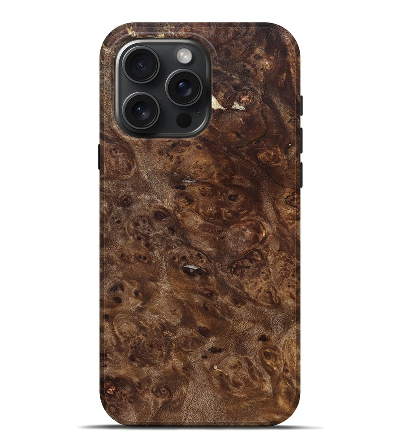 iPhone 16 Pro Max Wood Live Edge Phone Case - Miriam (Solid Wood, 823395)