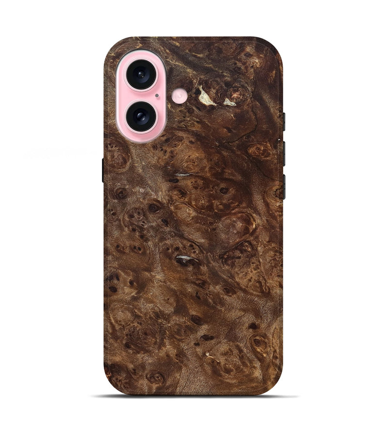 iPhone 17 Wood Live Edge Phone Case - Miriam (Solid Wood, 823395)