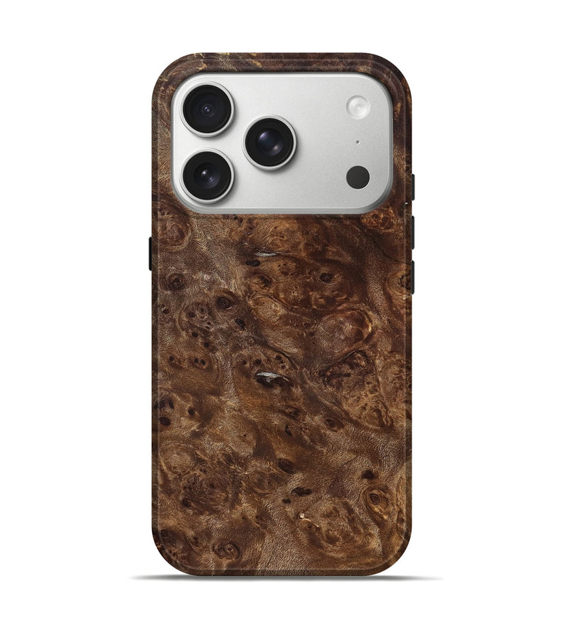 iPhone 17 Pro Wood Live Edge Phone Case - Miriam (Solid Wood, 823395)