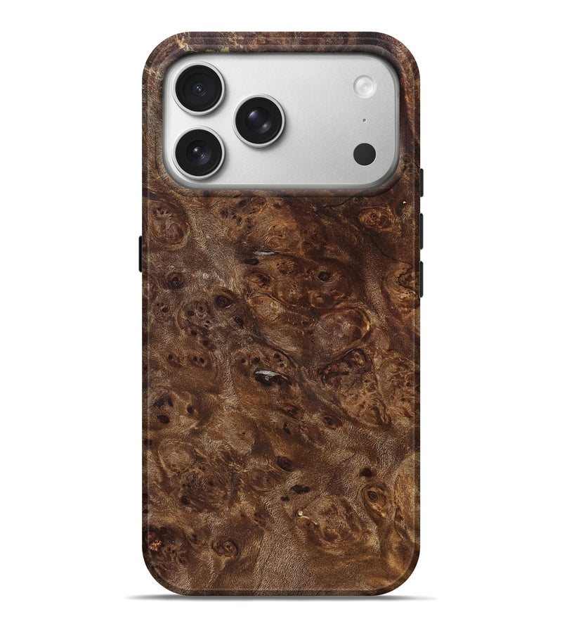 iPhone 17 Pro Max Wood Live Edge Phone Case - Miriam (Solid Wood, 823395)