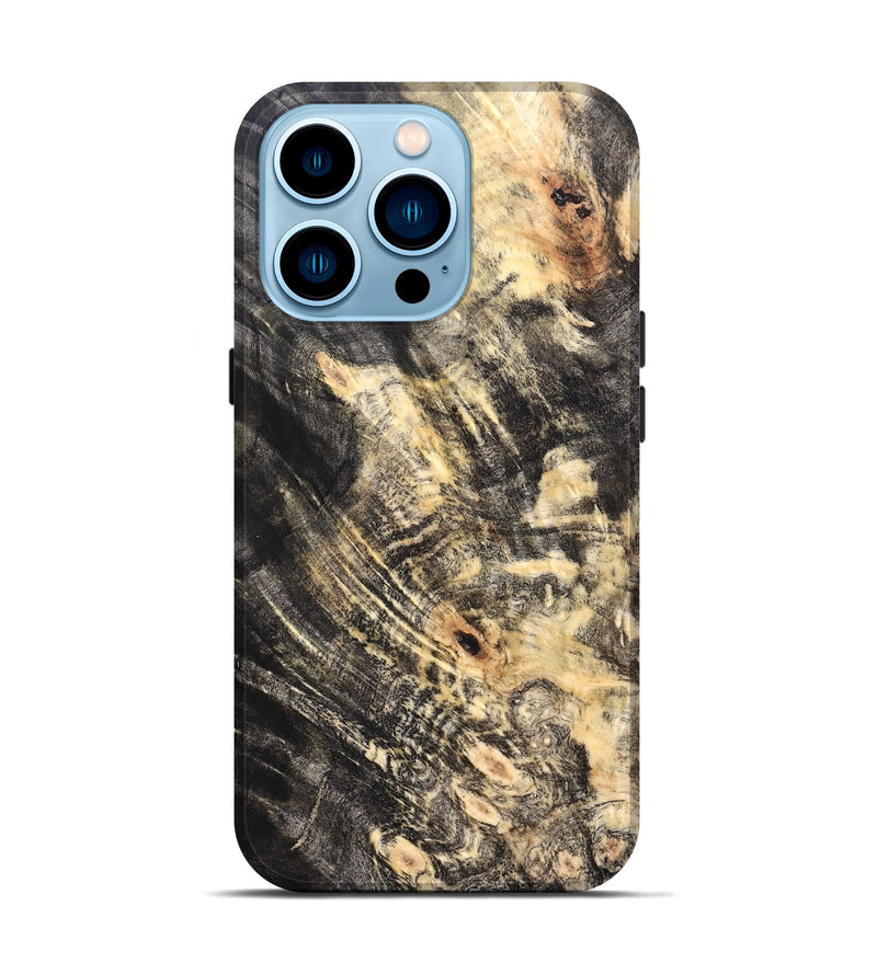 iPhone 14 Pro Wood Live Edge Phone Case - Richard (Solid Wood, 823397)
