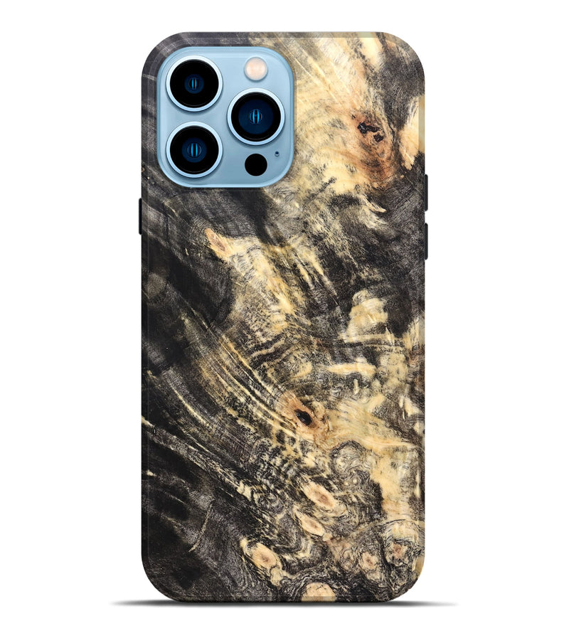 iPhone 14 Pro Max Wood Live Edge Phone Case - Richard (Solid Wood, 823397)