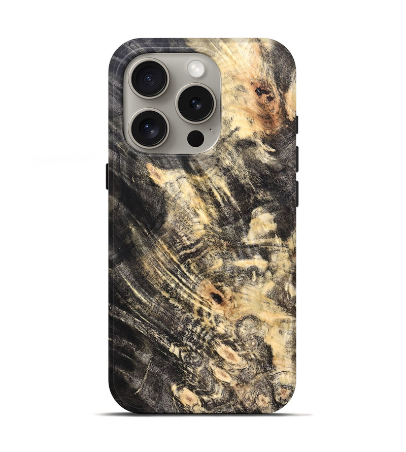 iPhone 16 Pro Wood Live Edge Phone Case - Richard (Solid Wood, 823397)