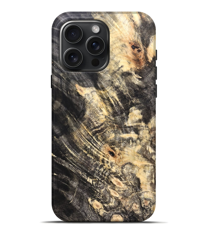 iPhone 16 Pro Max Wood Live Edge Phone Case - Richard (Solid Wood, 823397)