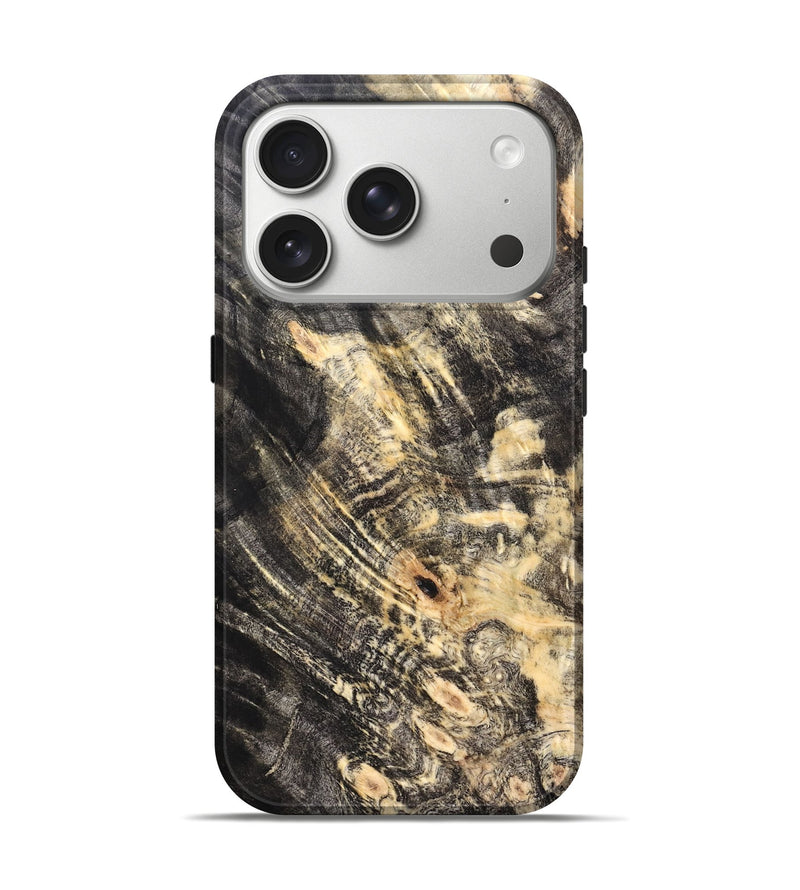 iPhone 17 Pro Wood Live Edge Phone Case - Richard (Solid Wood, 823397)
