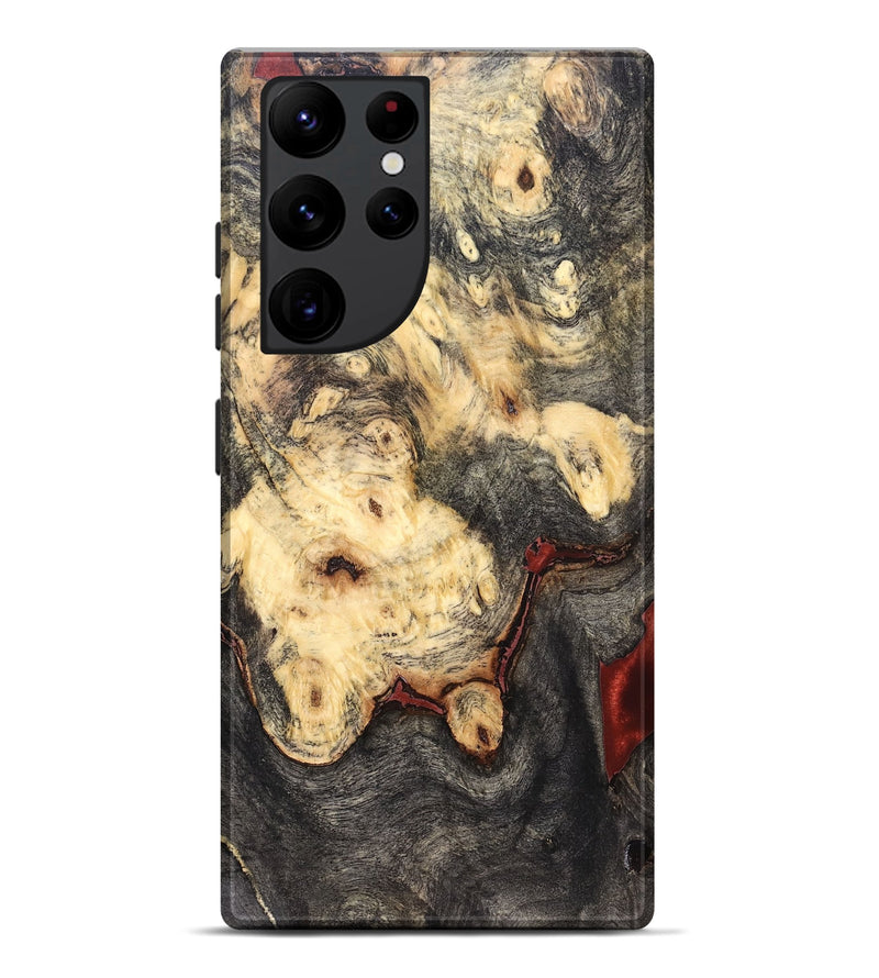 Galaxy S22 Ultra Wood Live Edge Phone Case - Jeanine (Solid Wood, 823398)