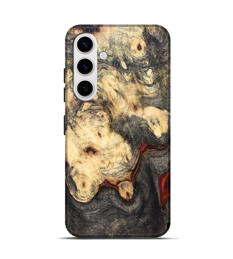 Galaxy S25 Wood Live Edge Phone Case - Jeanine (Solid Wood, 823398)