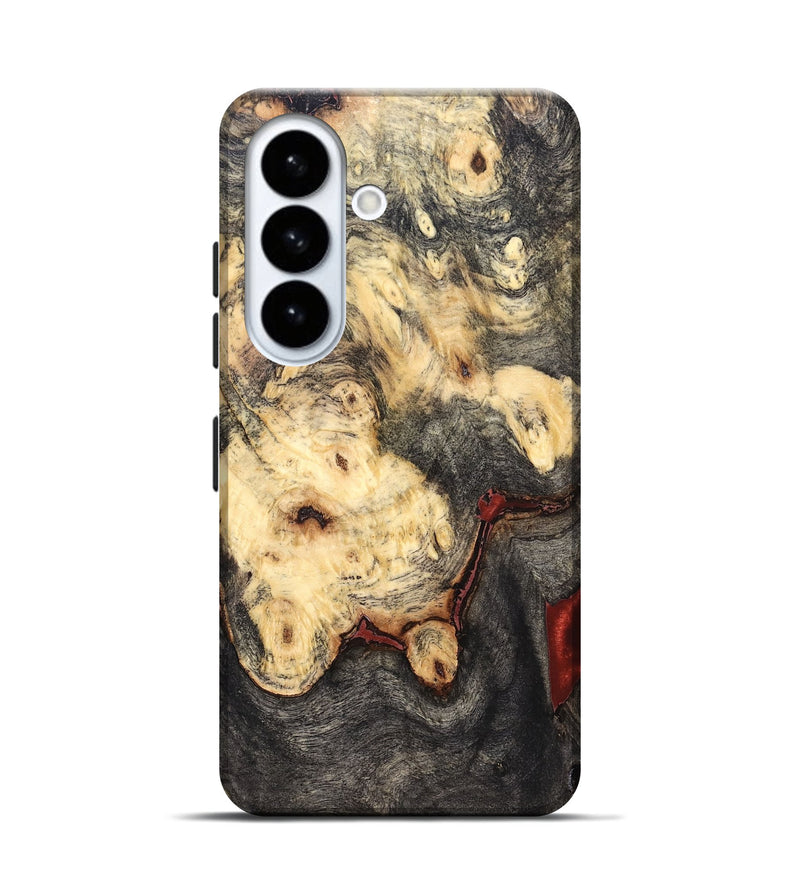 Galaxy S26 Wood Live Edge Phone Case - Jeanine (Solid Wood, 823398)